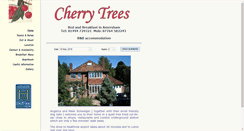 Desktop Screenshot of cherrytrees-bandb.co.uk