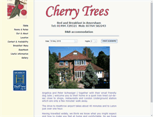 Tablet Screenshot of cherrytrees-bandb.co.uk